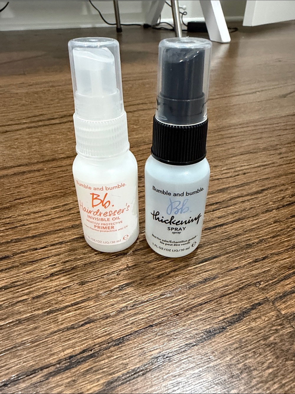 Set of Bumble & Bumble -Invisible Oil- heat/uv primer & Thickening Spray